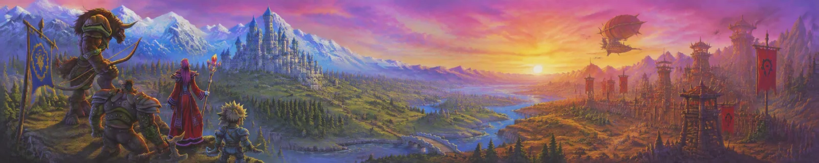 World of Warcraft: Forever — Azeroth at sunset